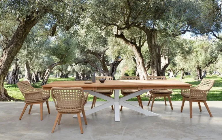 SEDIA IN FIBRA SINTETICA NATURALE - MADISON