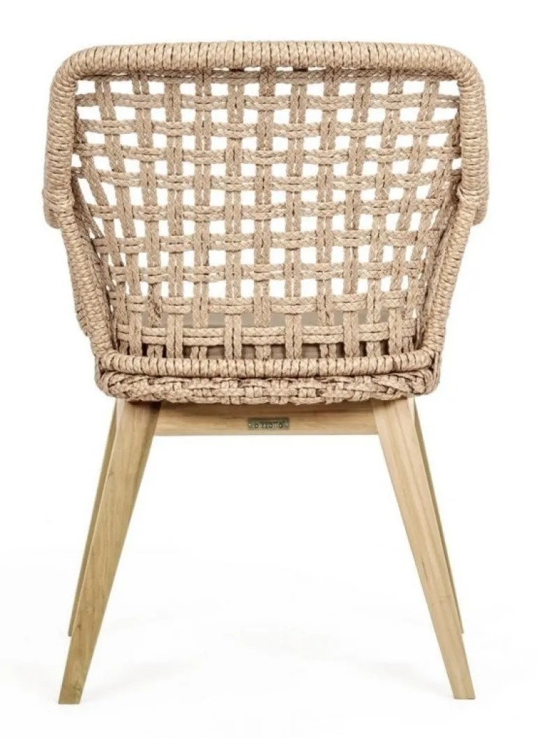 SEDIA IN FIBRA SINTETICA NATURALE - MADISON