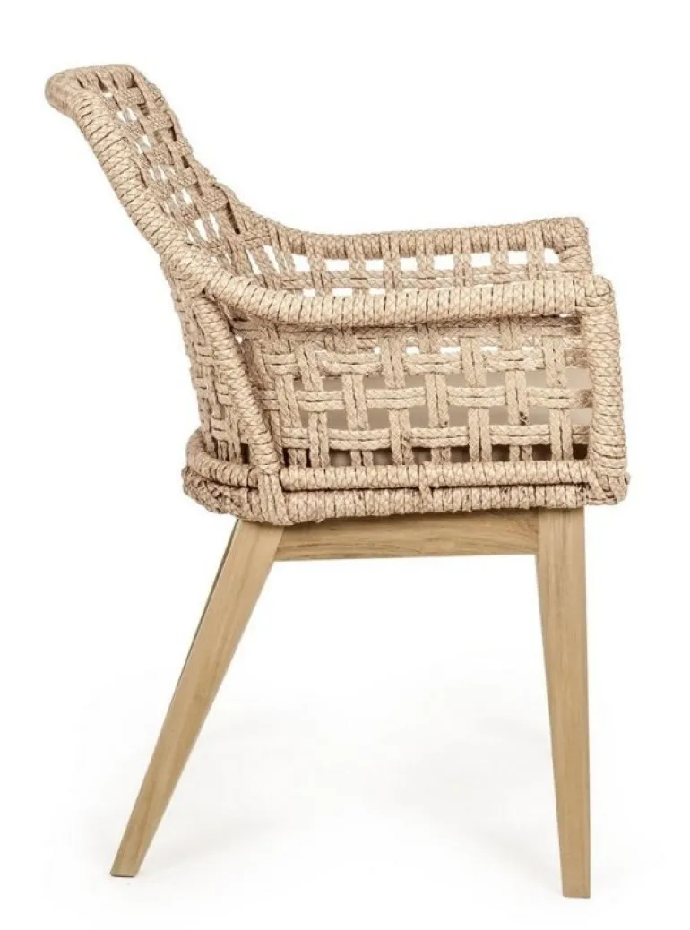 SEDIA IN FIBRA SINTETICA NATURALE - MADISON