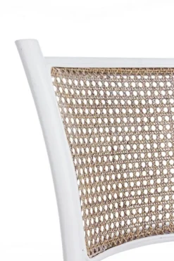 SEDIA IN LEGNO BIANCA - CARREL