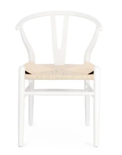 SEDIA IN LEGNO BIANCO - ARTAS