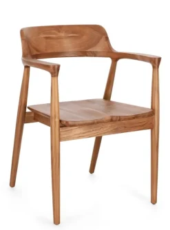 SEDIA IN LEGNO NATURALE - SUZY