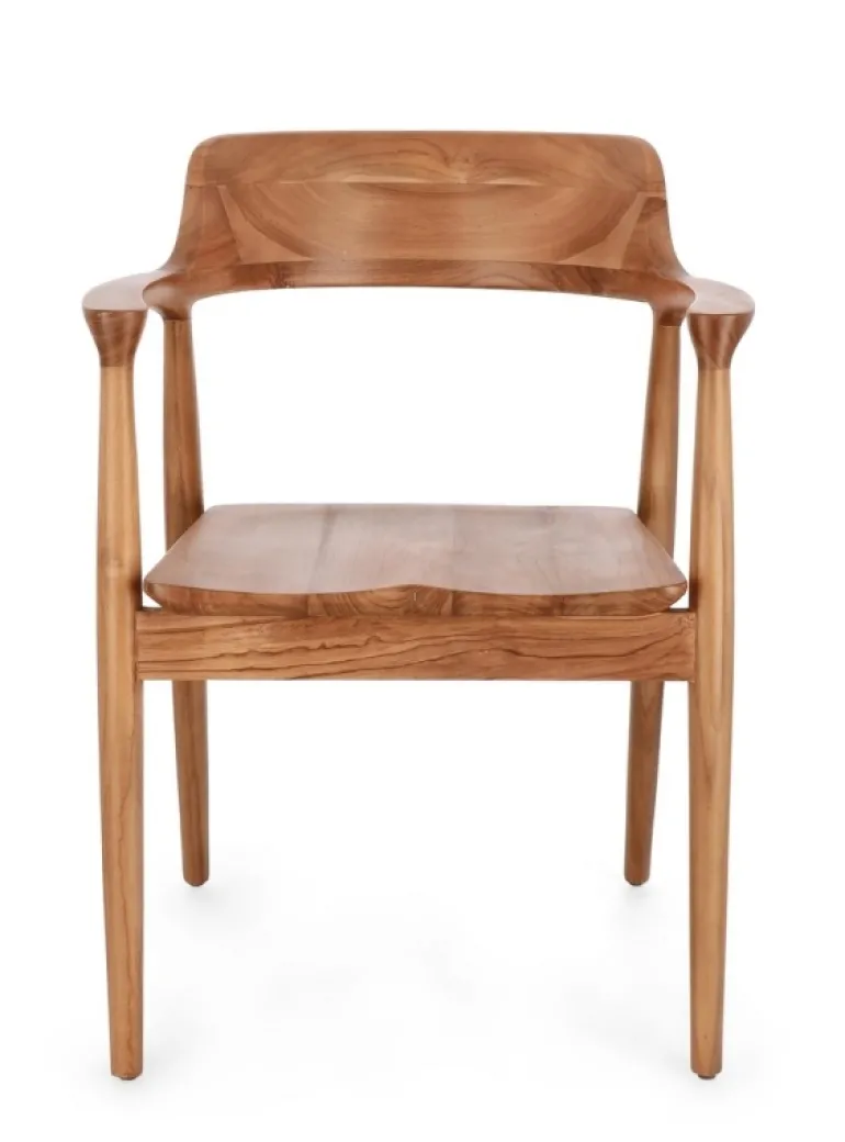 SEDIA IN LEGNO NATURALE - SUZY