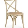 SEDIA IN LEGNO NATURALE - CROSS