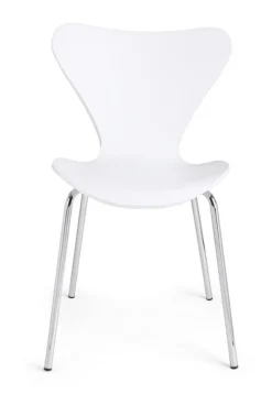 SEDIA IN PLASTICA BIANCA - TESSA