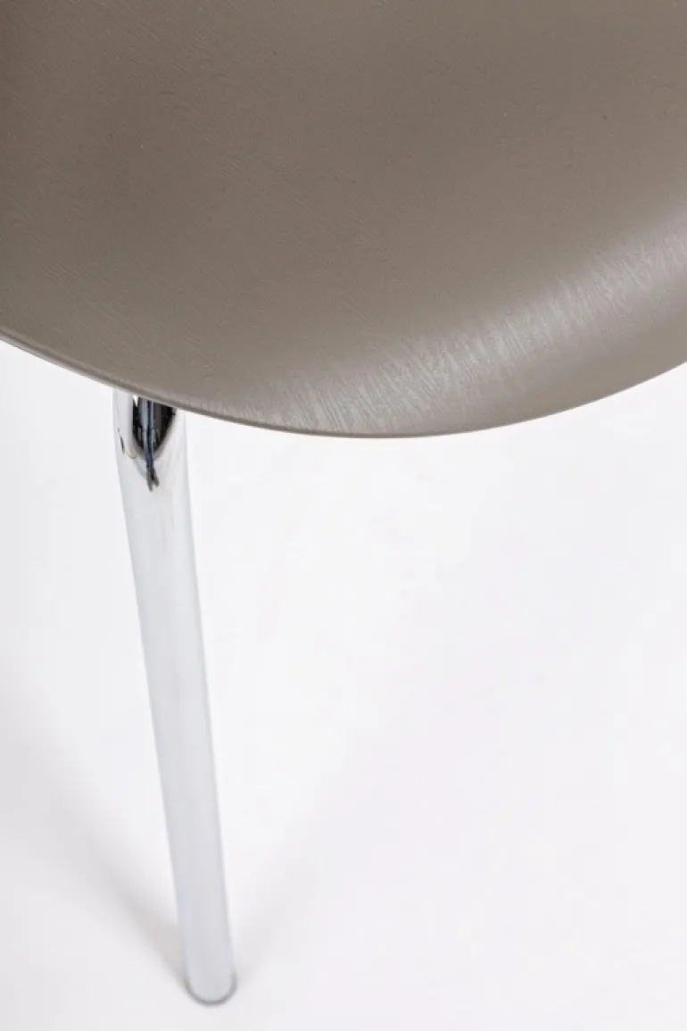 SEDIA IN PLASTICA CAMMELLO - TESSA