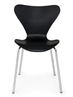 SEDIA IN PLASTICA NERA - TESSA