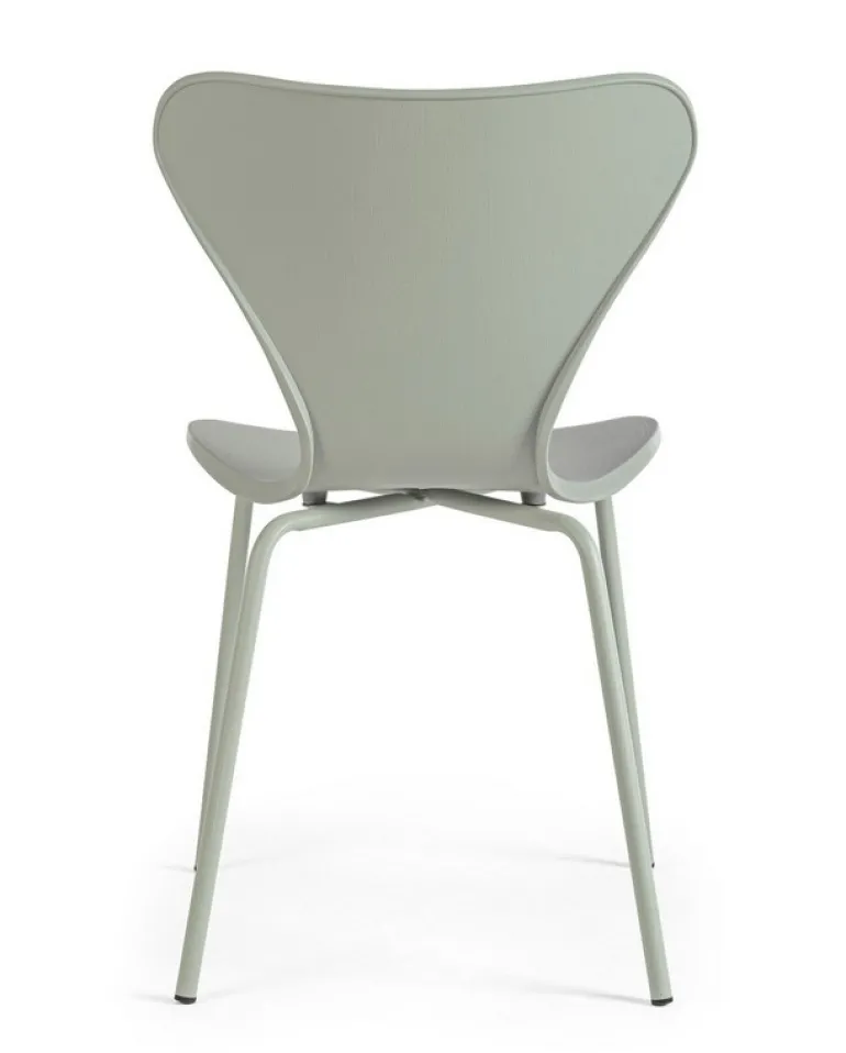 SEDIA IN PLASTICA VERDE - TESSA