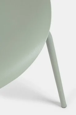 SEDIA IN PLASTICA VERDE - TESSA