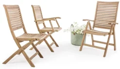 SEDIA IN TEAK PIEGHEVOLE - MARYLAND