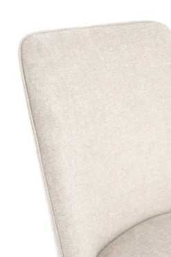 SEDIA IN TESSUTO BEIGE - CORA