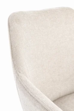 SEDIA IN TESSUTO BEIGE - CORA