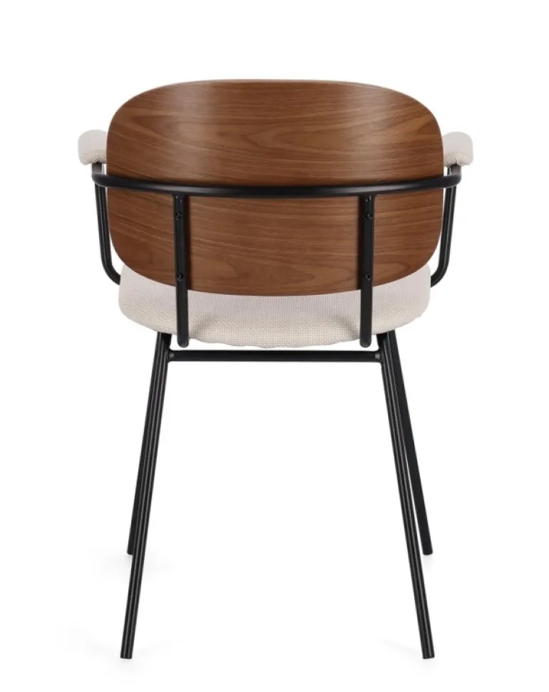 SEDIA IN TESSUTO BEIGE - SIENNA