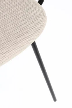 SEDIA IN TESSUTO BEIGE - SIENNA