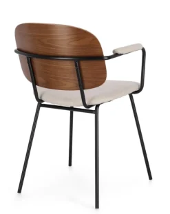 SEDIA IN TESSUTO BEIGE - SIENNA