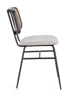 SEDIA IN TESSUTO NATURALE - GLENNA