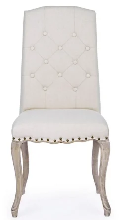 SEDIA IN TESSUTO NATURALE - DIVA