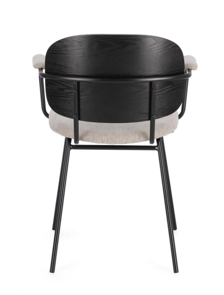 SEDIA IN TESSUTO NATURALE - SIENNA