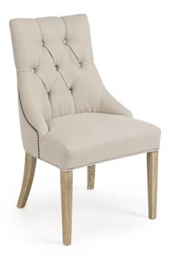 SEDIA IN TESSUTO NATURALE - CALLY