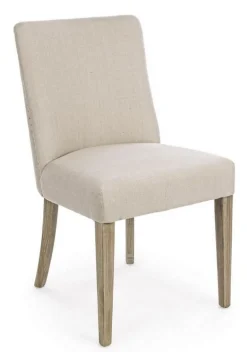 SEDIA IN TESSUTO NATURALE - BEATRIZ