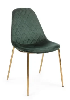 SEDIA IN VELLUTO VERDE - TERRY