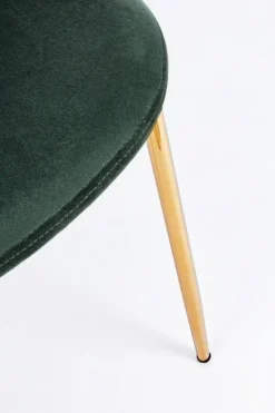 SEDIA IN VELLUTO VERDE - TERRY