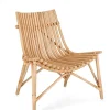 SEDIA LOUNGE MENENDEZ NATURALE