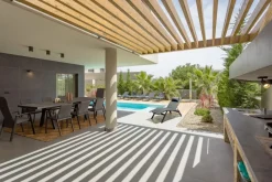 SEDIA RECLINABILE IN ALLUMINIO ANTRACITE JX55 - ETHAN