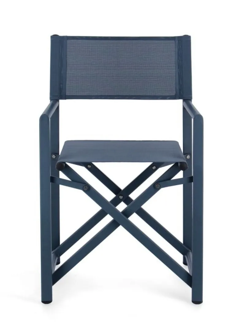 SEDIA REGISTA IN ALLUMINIO NAVY - TAYLOR