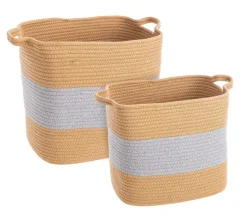 SET2 CESTA FLOW 2M RETT NATURALE-GRIGIO