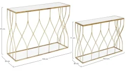 SET2 CONSOLLE IN METALLO - ELENOR