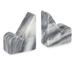 SET2 DECORAZIONE KANDY MARMO GRIGIO H12