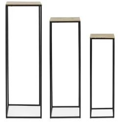 SET3 PORTA PIANTA IN ALLUMINIO - AMIRA