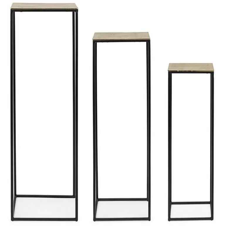 SET3 PORTA PIANTA IN ALLUMINIO - AMIRA