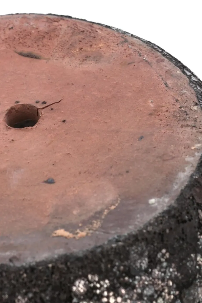 SET3 P.VASO DUYEN TONDO BASSO RUSTY