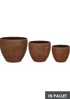 SET3 P.VASO MEILI TONDO ALTO RUSTY