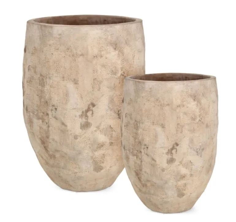 SET2 P.VASO MINH ALTO TERRACOTTA BRUNITA