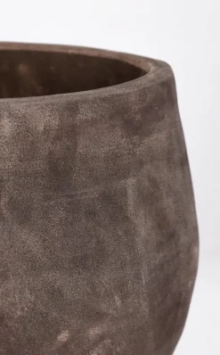 SET3 P.VASO MINH BOMB TERRACOTTA SCURA