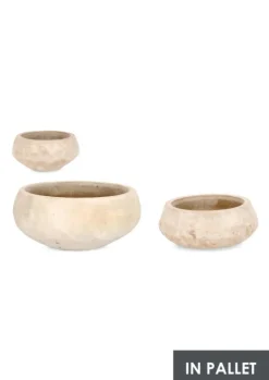 SET3 P.VASO MINH CIOTOLA TERRACOT CHIARA