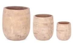 SET3 P.VASO MINH TO ALTO TERRACOTTA MARR