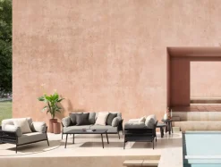 SET3 P.VASO RIBBED TO TERRACOTTA