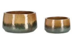 SET2 P.VASO THRAN BASSO MELANGE OCRA