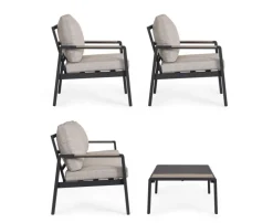 SET4 SALOTTO C-C ELNA ANTRACITE LH32