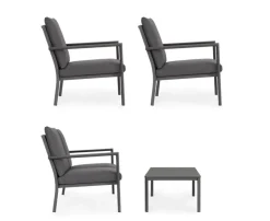 SET4 SALOTTO C-C KONNOR ANTRACITE CX23