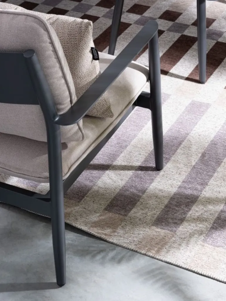 SET4 SALOTTO C-C NEBULA ANTRACITE YK13