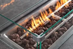 SET4 SALOTTO IN ALLUMINIO ANTRACITE PG61 - HENDRIX