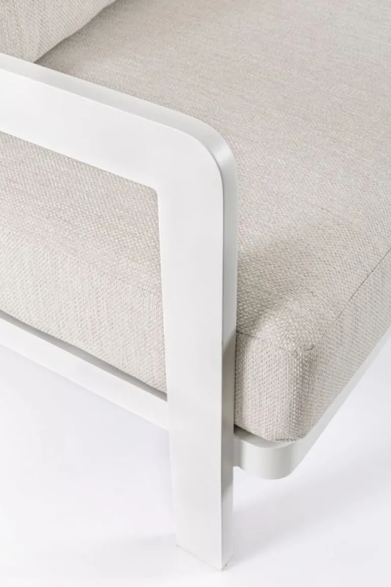 SET4 SALOTTO IN CORDA PER ESTERNO BIANCO WG20 - PRESLEY