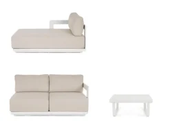 SET SALOTTO LOUNGE C-C MARIEL VAPOR YK15