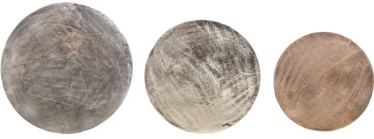 SET3 TAVOLINI IN ALLUMINIO - TAHIR