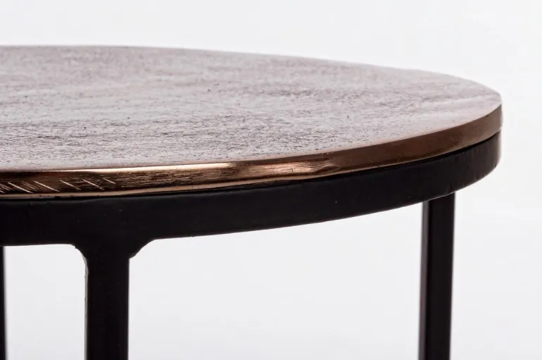 SET3 TAVOLINI IN ALLUMINIO - TAHIR